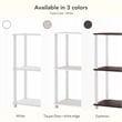 Scranton & Co 3-Tier Engineered Wood Open Bookcase in White