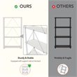 Scranton & Co 4-Tier Engineered Wood Open Bookcase in White