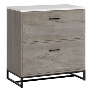 Scranton & Co Engineered Wood Lateral File Cabinet in Mystic Oak