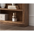 Scranton & Co 8' Wood Bookcase with Adjustable Shelves in Brown