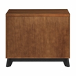 Scranton & Co Wood Lateral File Cabinet Fully Assembled in Medium Brown