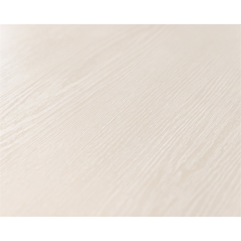 Scranton & Co Modern Wood Office Desk with Storage in Ash White Finish