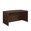 Scranton & Co Bowfront Executive Desk in Noble Elm Finish