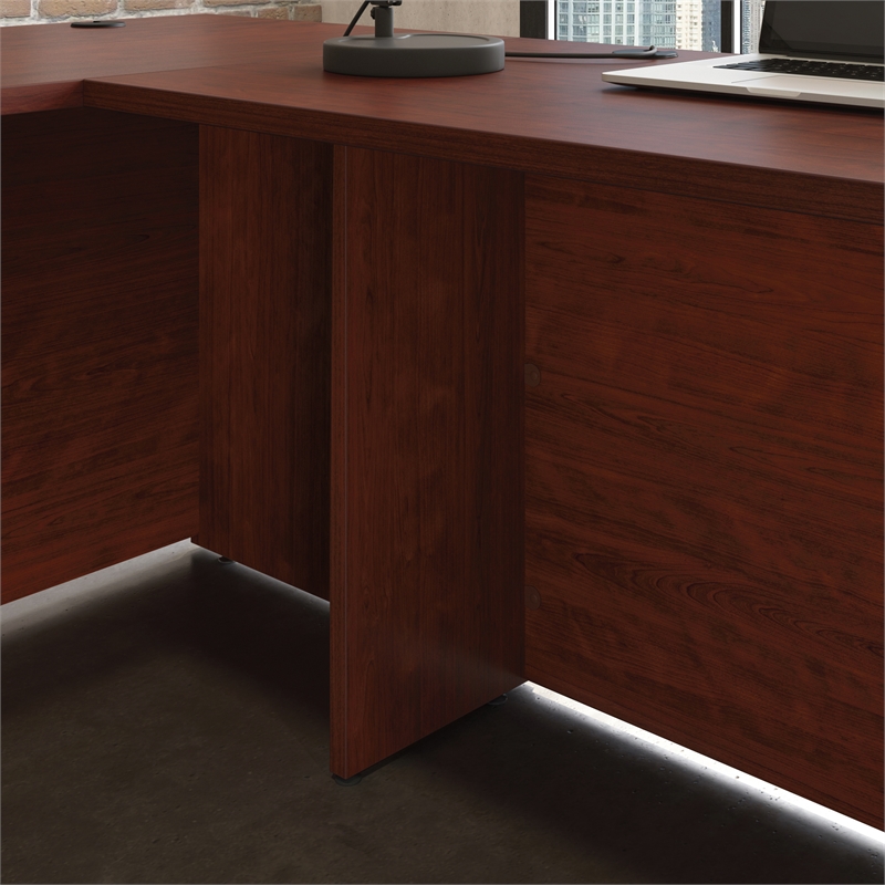 Scranton & Co Engineered Wood 48 x 24 in Computer Desk in Classic Cherry