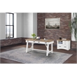 Scranton & Co 3-Drawer Lateral White Wood Filing Cabinet