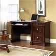 Scranton & Co 3-Drawer Engineered Wood Computer Desk in Select Cherry