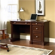 Scranton & Co 3-Drawer Engineered Wood Computer Desk in Select Cherry