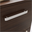 Scranton & Co 2-Drawer Mobile Filing Cabinet with Lock in Noble Elm