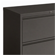 Scranton & Co 42-in Metal 2 Drawer Lateral File Cabinet Charcoal