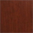 Scranton & Co Bowfront Executive Desk in Engineered Wood & Cherry Finish