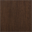 Scranton & Co Archives Glass Shelf Bookcase in Walnut Finish