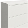 Scranton & Co 42-in 4 Drawer Metal Lateral File Cabinet White