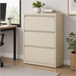 Scranton & Co 3-Drawer Metal Lateral File Cabinet in Putty 36