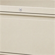 Scranton & Co 3-Drawer Metal Lateral File Cabinet in Putty 36