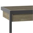 Scranton & Co Solid Acacia Wood 60 in Desk with Distressed Gray Finish