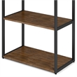 Scranton & Co Solid Acacia Wood 30 in Wide Bookcase Rustic Natural Brown