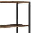 Scranton & Co Solid Acacia Wood 30 in Wide Bookcase Rustic Natural Brown