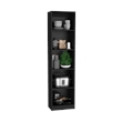 Scranton & Co Sutton 2 Piece Living Room Set in Black Engineered Wood