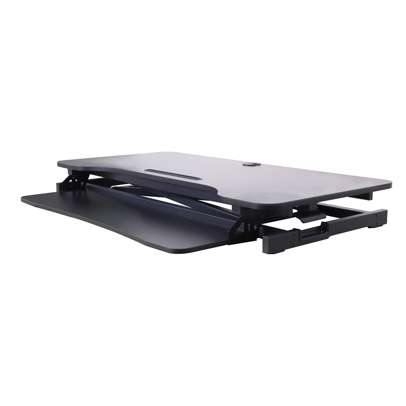 Scranton & Co 43 in Adjustable Height Standing Desk Converter Black