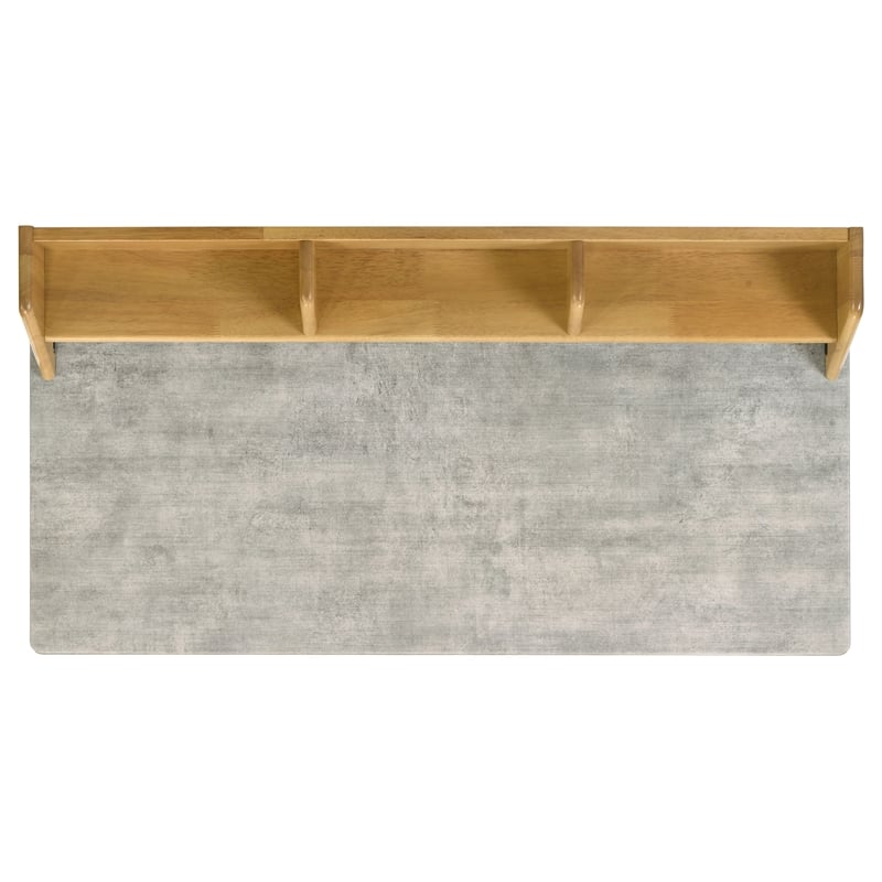 Scranton & Co Transitional 47-Inch Writing Desk in Cement/Natural