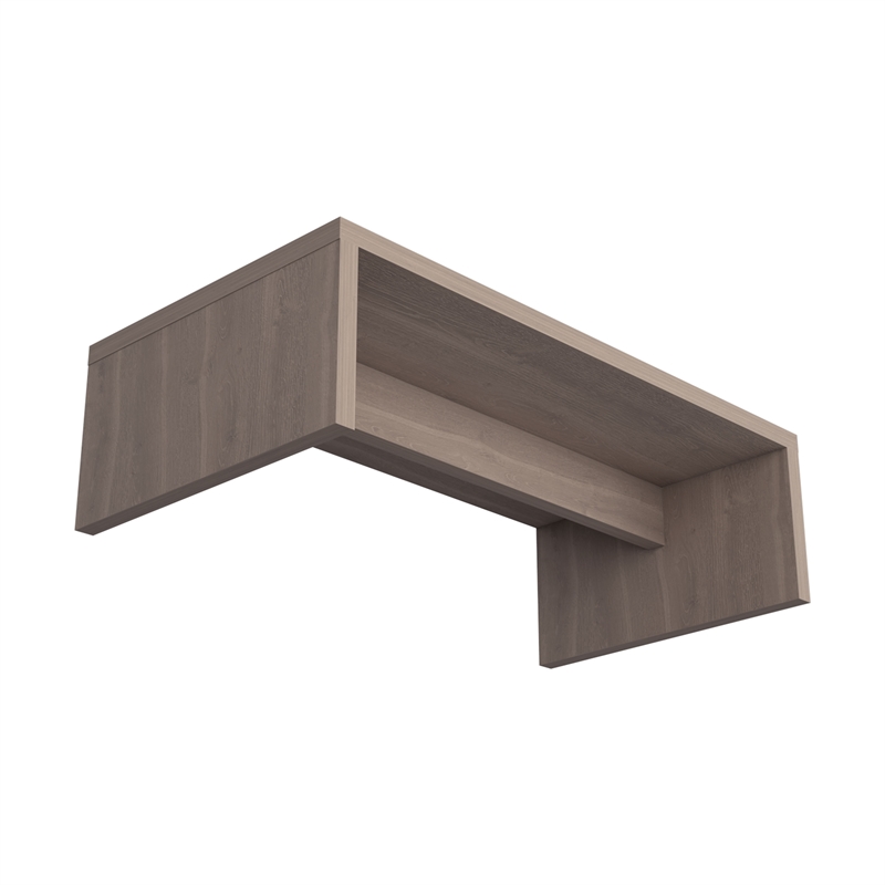 Scranton & Co Wooden Monitor Stand in White Oak Finish