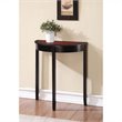 Hawthorne Collection Wood Black Cherry Console Table Rectangular 28