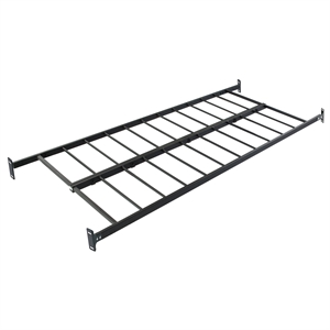 Hawthorne Collections Metal Dark Black Daybed Suspension Deck 39&quotx76&quot