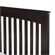Hawthorne Collections Twin Platform Bed in Dark Brown