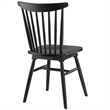 Hawthorne Collections Dining Side Chair in Black