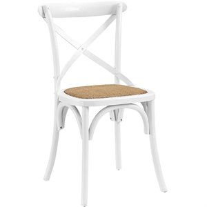 Hawthorne Collections Dining Side Chair in White