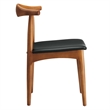 Hawthorne Collections Dining Chair in Black (Set of 4)
