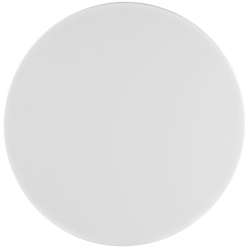Hawthorne Collections Round Pub Table in White