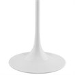 Hawthorne Collections Round Pub Table in White