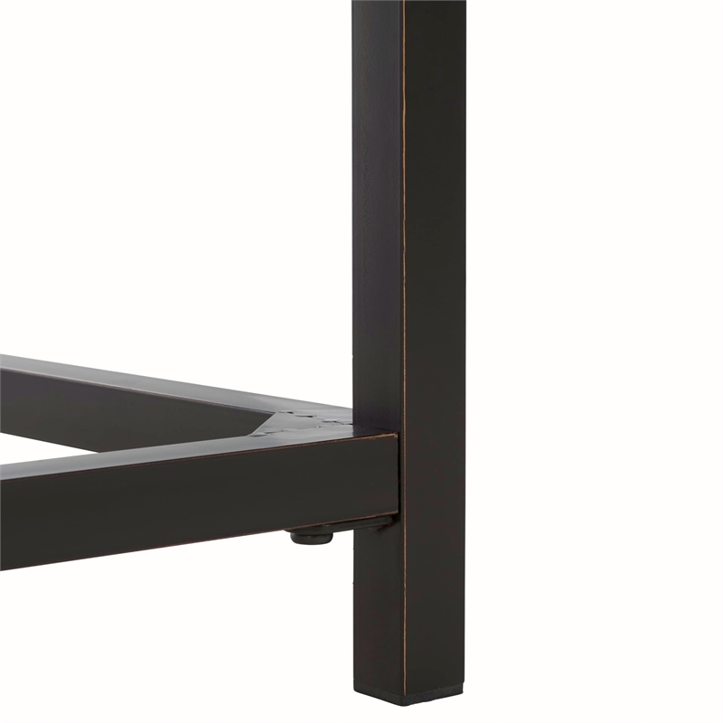 Hawthorne Collections Fir Wood Coffee Table in Oak
