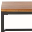 Hawthorne Collections Fir Wood Coffee Table in Oak