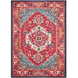 Hawthorne Collections Red Contemporary Rug - 6'7