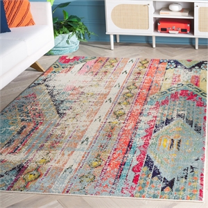 Hawthorne Collections 5'1&quot X 7'7&quot Power Loomed Polypropylene Rug