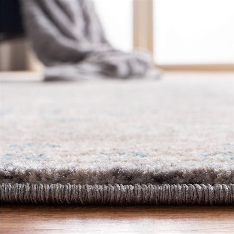 Hawthorne Collections Light Grey Traditional Rug - 9' x 12'