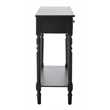 Hawthorne Collection Wood Console in Black