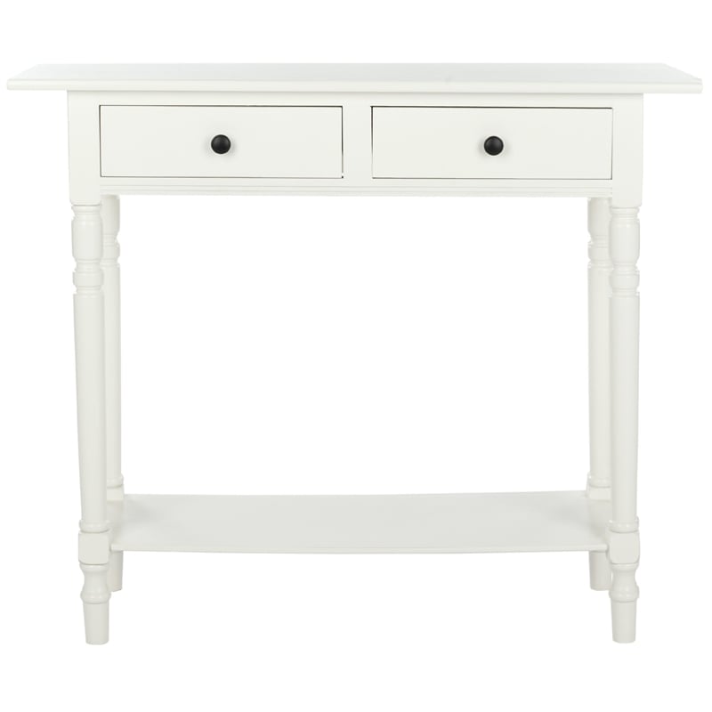 Hawthorne Collection Wood Console in Cream