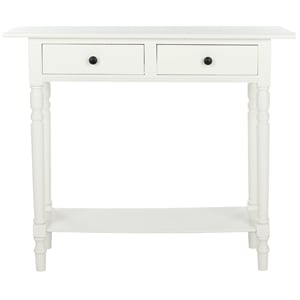 Hawthorne Collection Wood Console in Cream