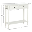 Hawthorne Collection Wood Console in Cream