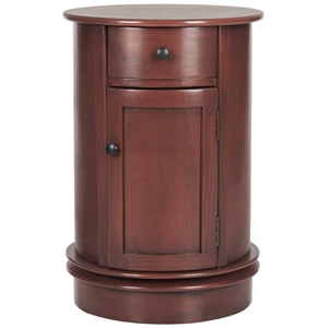 Hawthorne Collection Oval Cabinet in Red
