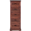 Hawthorne Collection Pine 5 Drawer Cabinet in Cherry