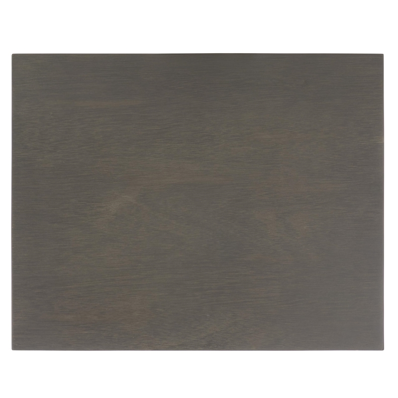Hawthorne Collection Elm Wood End Table in Ash Grey