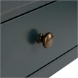 Hawthorne Collection Pine Wood End Table in Dark Teal