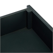 Hawthorne Collection Pine Wood End Table in Dark Teal