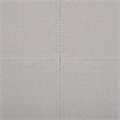 Hawthorne Collection Birch Wood Linen Tray Ottoman in Grey
