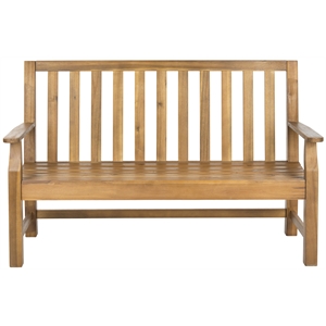 Hawthorne Collection Acacia Bench in Natural