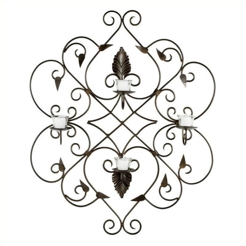 Hawthorne Collection Rustic Iron Wall Decor